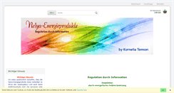 Desktop Screenshot of nelya-energieprodukte.de